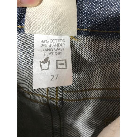 Railcar Fine Good Womens Monrovia Made USA Selvedge Raw Denim Jean Vixen Skinny - Picture 9 of 13